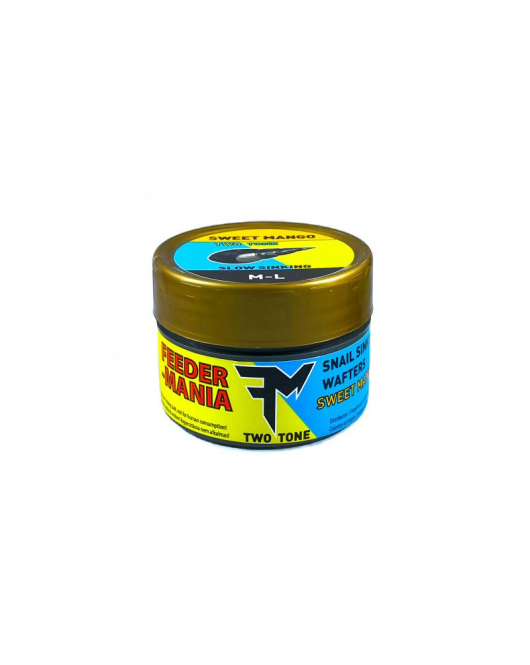 Feedermania-Snail Sinking Wafters Two Tone M-L -Sweet Mango Feedermania-Snail Sinking Wafters Two Tone M-L -Sweet Mango