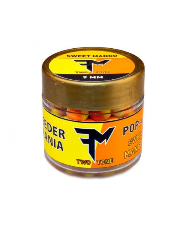 Feedermania-Pop-Up Boilie Bicolor 9mm Pineapple