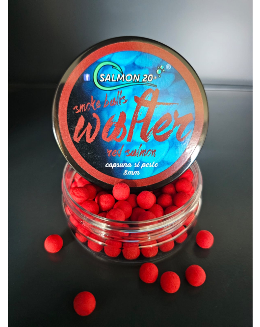 Salmon20 wafter ball smoke capsuna si peste 8mm