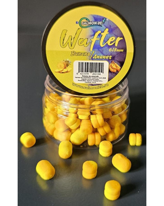 Salmon20 Wafter Banane&Ananas 6/8 mm 30 ml