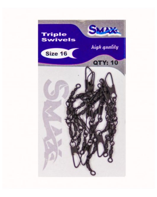 Agrafa cu triplu vartej Nr16 (Triple Swivel)