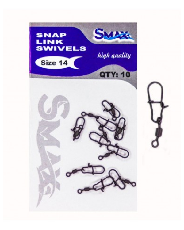 Agrafa cu Vartej Nr 14 (Snap Link Swivels)