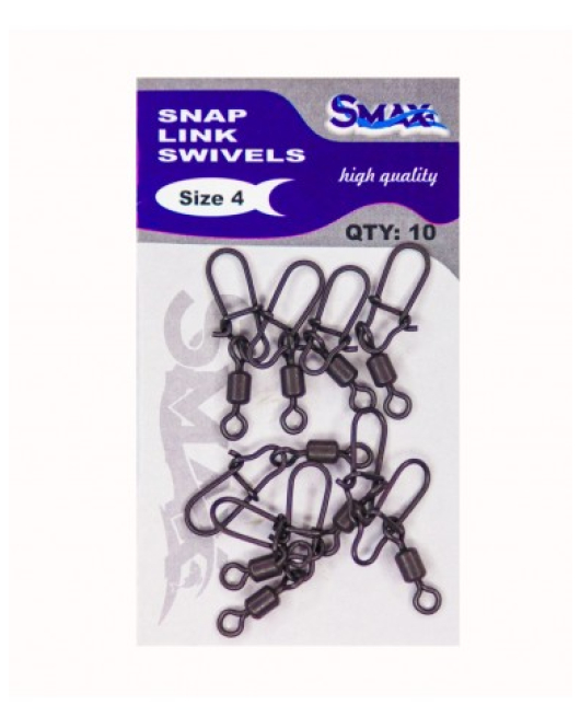 Agrafa cu Vartej Nr 4 (Snap Link Swivels)