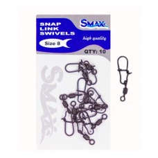 Agrafa cu Vartej Nr 8 (Snap Link Swivels)