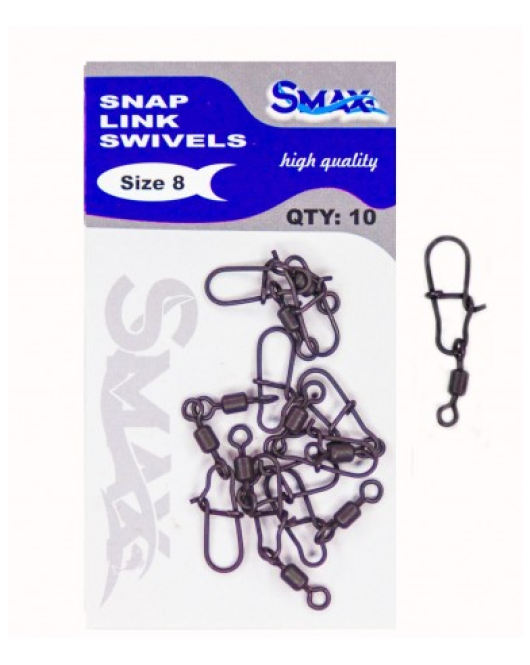 Agrafa cu Vartej Nr 8 (Snap Link Swivels)