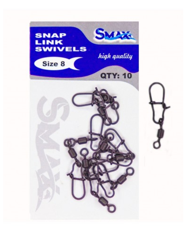 Agrafa cu Vartej Nr 8 (Snap Link Swivels)