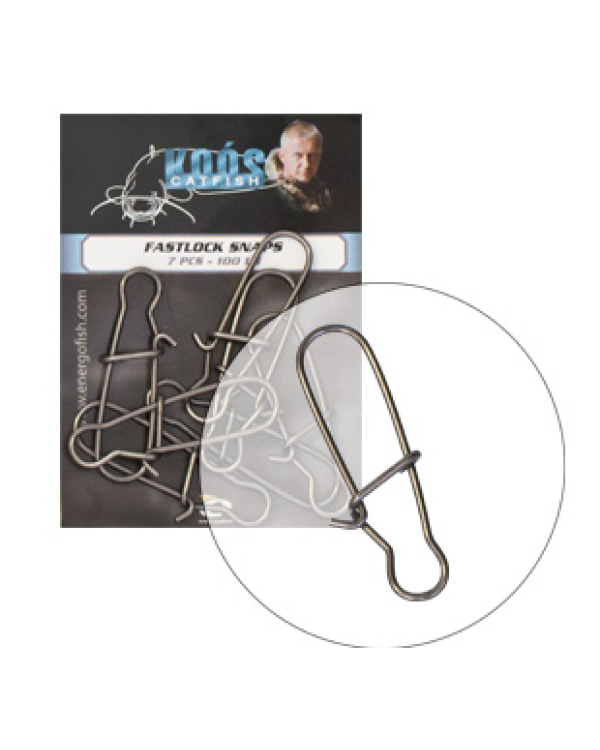 AGRAFA RAPIDA KOOS CATFISH 65LB 9BUC/PLIC
