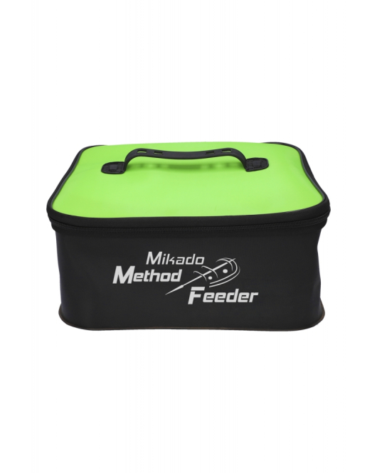 BAC PLIABIL CU CAPAC SI FERMOAR METHOD FEEDER 002-L (33x33x14cm)