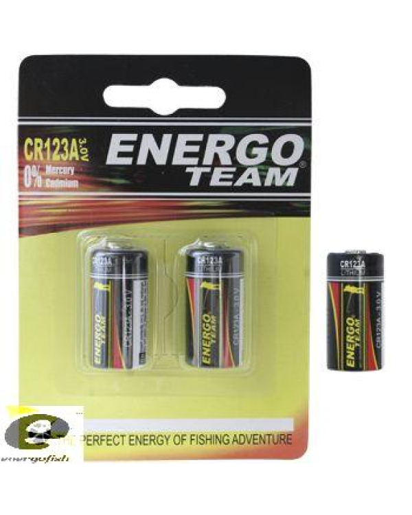 Baterii Litiu Energoteam CR123 3V (2buc)