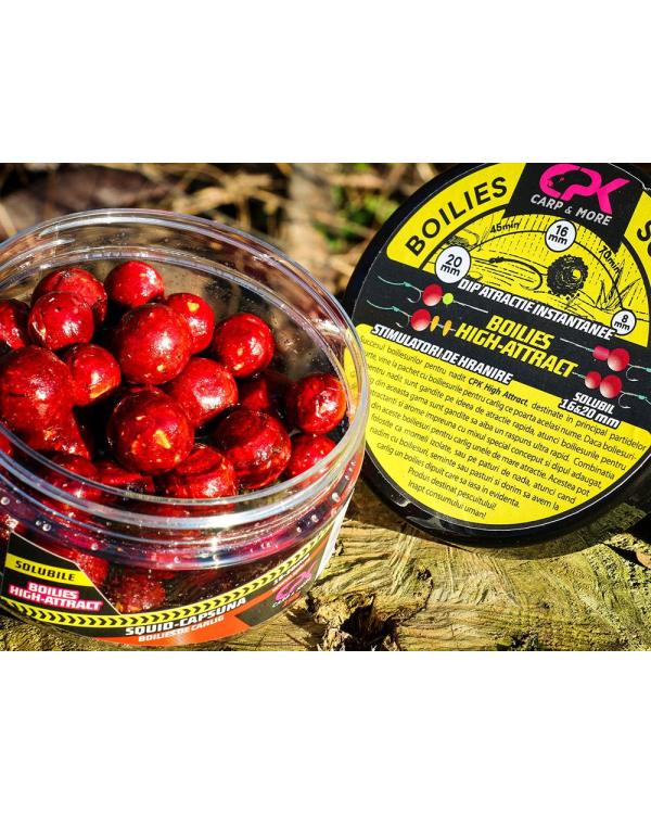 BOILIES CARLIG HA SQUID+CAPSUNA 16/20MM 150GR