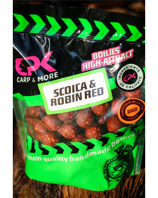Boilies CPK HA SCOICA & ROBIN RED 800gr 20mm
