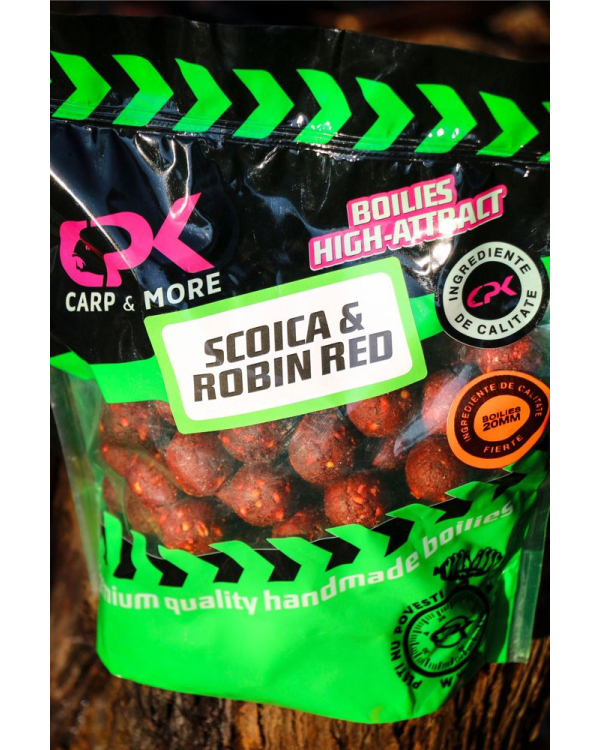 Boilies CPK HA SCOICA & ROBIN RED 800gr 20mm