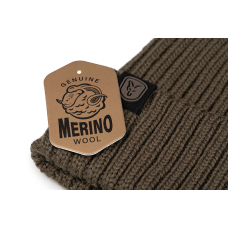 Caciula FOX Merino Bobble olive