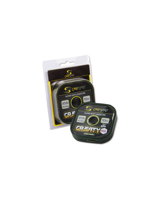 GRAVITY SSL - SUPER SUPPLE LEAD CORE 10M 45LB / CAMO GREEN