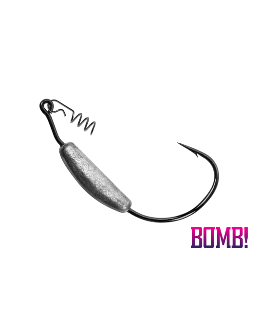 Carlig offset lestat Delphin BOMB! HeavyShank / 5buc 7g-5/0