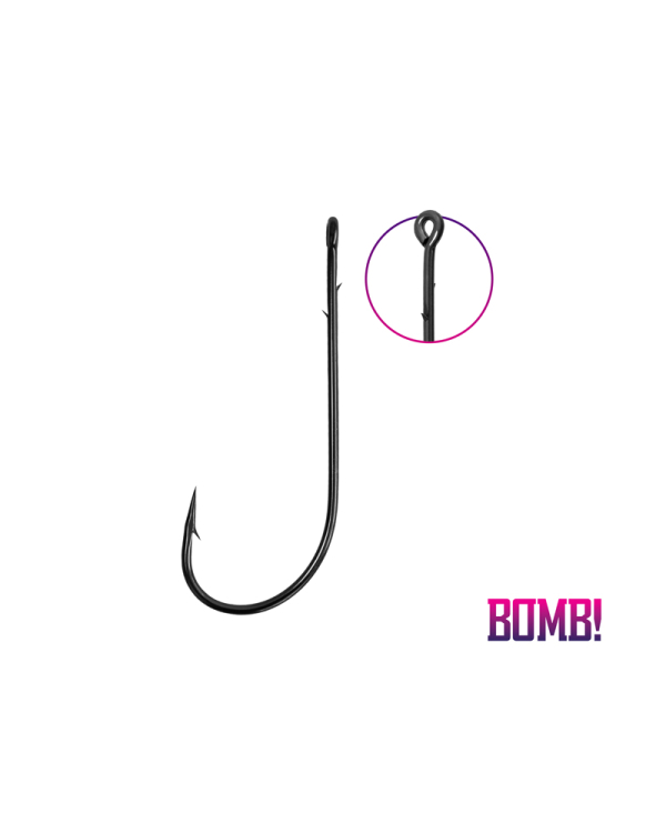 Carlig pentru cheburashka Delphin BOMB! X-BARB / 5buc nr. 1/0