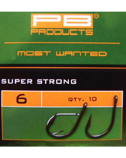Carlig Super Strong Hook nr. 6 - 10buc/plic Carlig Super Strong Hook nr. 6 - 10buc/plic