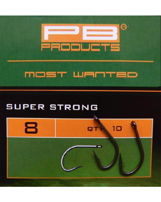 Carlig Super Strong Hook nr. 8 - 10 buc/plic Carlig Super Strong Hook nr. 8 - 10 buc/plic