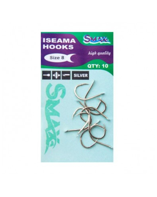 Carlige ISEAMA Silver NR 8 (Made in JAPAN)