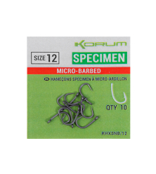 Carlige KORUM XPERT SPECIMEN MICRO BARBED HOOKS nr.12