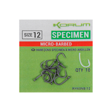 Carlige KORUM XPERT SPECIMEN MICRO BARBED HOOKS nr.12