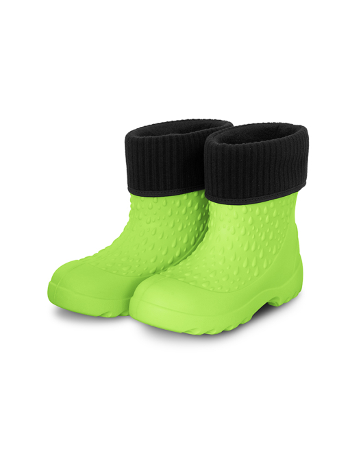 Cizme de ploaie pentru copii cu căptușeală Delphin YUPIE nr.30/31