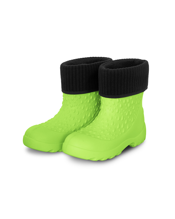 Cizme de ploaie pentru copii cu căptușeală Delphin YUPIE nr.30/31