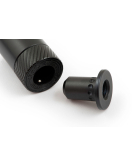 Conector Fox Black Label QR Adaptor, Negru, 2buc/blister