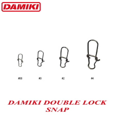 Damiki Double Lock Snap #4 - 10buc/plic