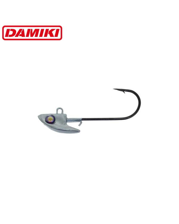 Damiki Rig Jig Head #1/0 - 5.3Gr (3/16oz) - Silver