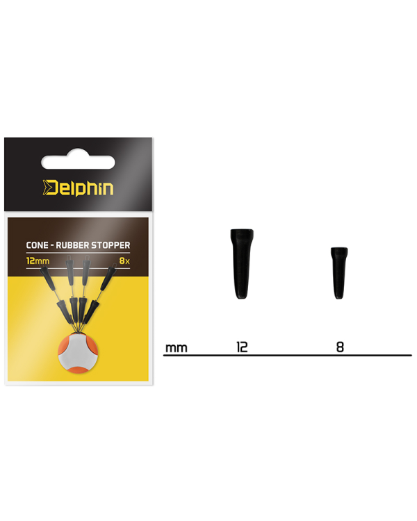 Delphin Cone - Opritoare cauciuc 12mm