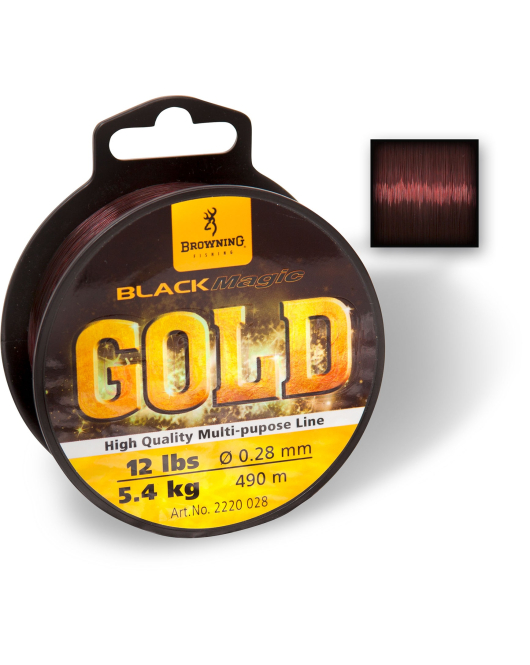 Fir Browning Black Magic Gold Mono 0.23mm 610m