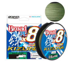 Fir Owner Kizuna X8 Broad 0.10mm 135m Green in the Dark