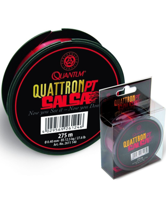 Fir Quantum Salsa Rosu Transparent 0.22mm 275m