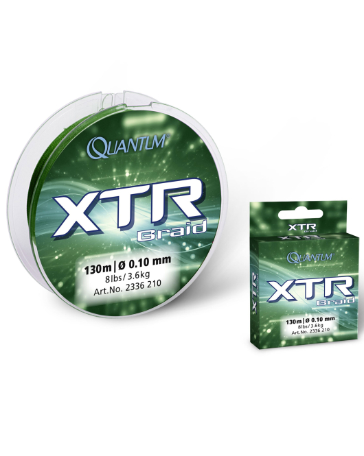 Fir Quantum XTR Braid 0.12mm 130m Green Fir Quantum XTR Braid 0.12mm 130m Green