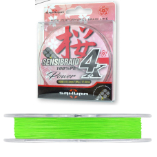 Fir Sakura Sensibraid 4X 0.08mm 150m Chartreuse