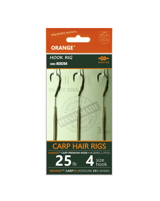 Rig Crap Orange Series 2 No.8 15Lb Crap Hair Rigs Rig Crap Orange Series 2 No.8 15Lb Crap Hair Rigs