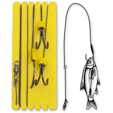 Rig Somn Black Cat 8/0 3/0 3/0 Big Bait Ghost Rig L