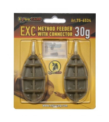 Extra CARP METHOD feeder 20 Gr CU CONNECORI / 2 BUC / SET