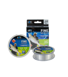 FIR L&K FINE MONO 0,25MM 150M TRANSPARENT