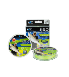 FIR L&K JIG BRAID 0,08MM 110M LIME GREEN