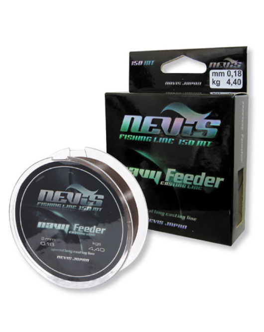 Fir Monofilament Nevis Navy Feeder 150m/0,18mm Fir Monofilament Nevis Navy Feeder 150m/0,18mm