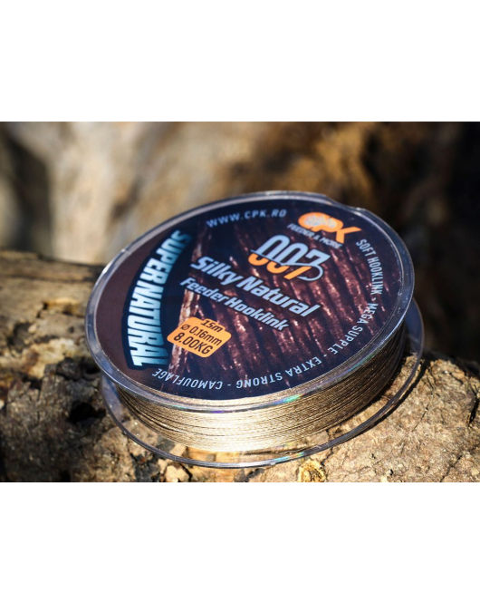 Fir montura 007 CPK Silky Natural 0.20 mm / 22 lb/ 9.9 kg Gri