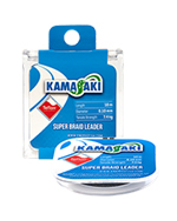 Fir textil KAMASAKI SUPER BRAID LEADER 10m/ 0.30mm/ 26,6kg