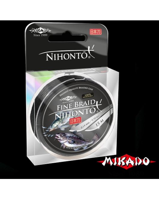 FIR TEXTIL NIHONTO FINE B.15m 0.06 BLACK