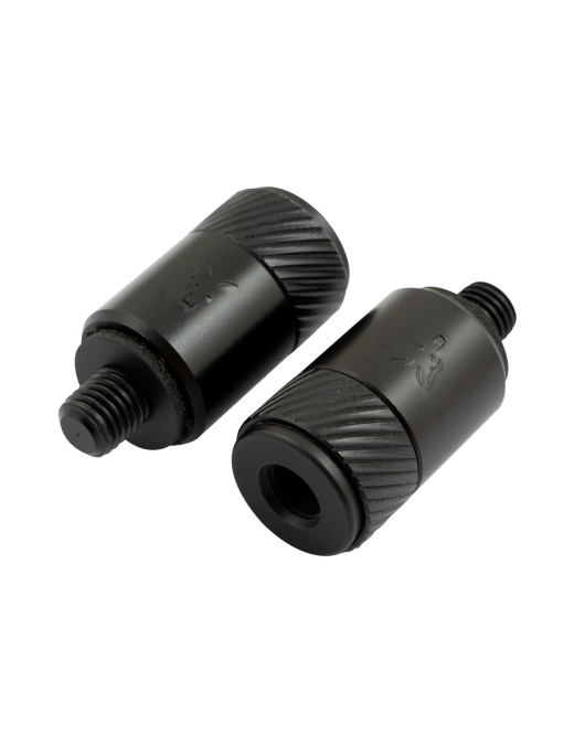 Conector Fox Black Label QR Adaptor, Negru, 2buc/blister