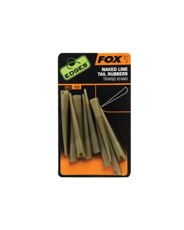 Conuri EDGES™ Power Grip Naked Line Tail Rubbers - Sz 7