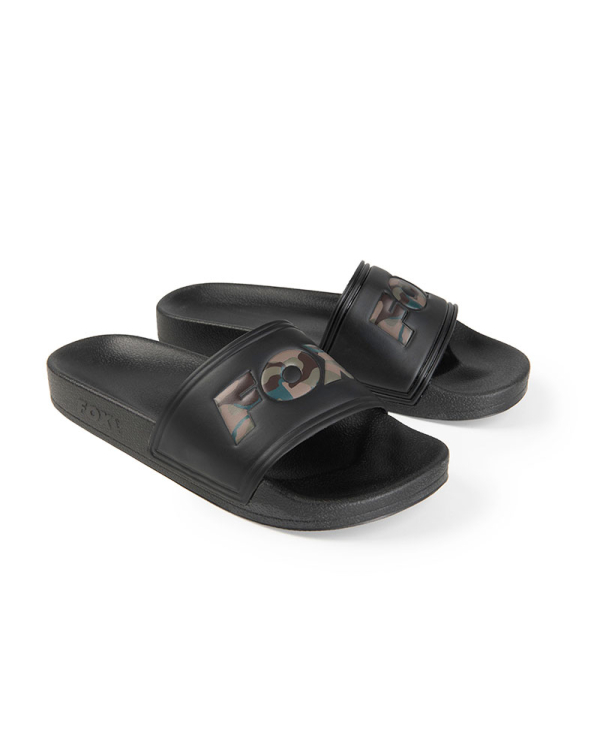 Papuci Fox Sliders Black / Camo size 11 uk / 45 Eu