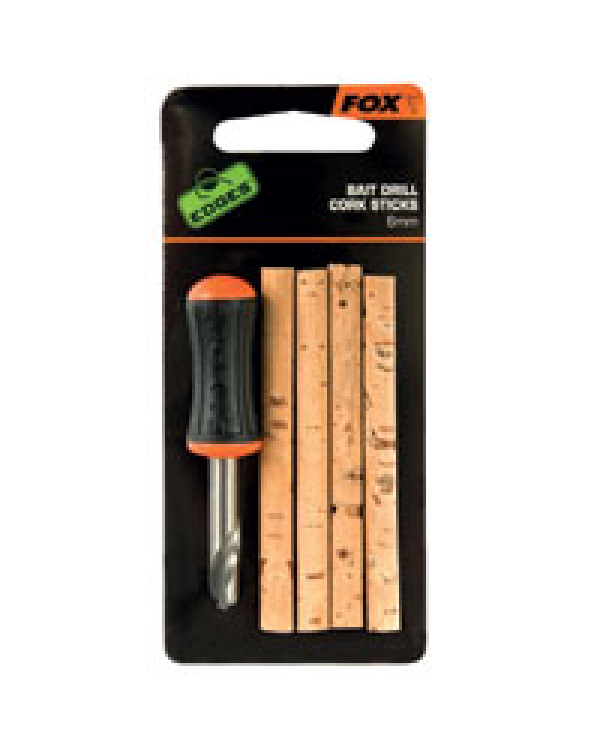 SET BURGHIU SI PLUTA FOX EDGES BAIT DRILL & CORK STICKS (6MM)