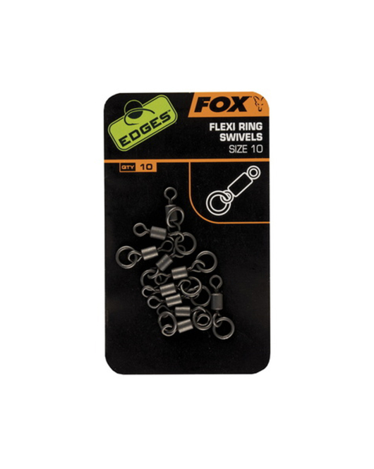 VARTEJ FOX EDGES FLEXI RING SWIVEL, 10BUC/PLIC NR.11